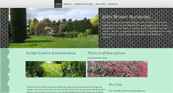 Desktop Screenshot of johnbrown-nurseries.ltd.uk